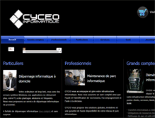 Tablet Screenshot of cyceo.fr